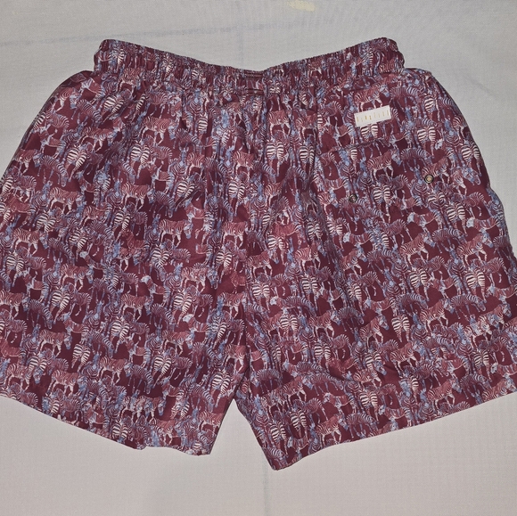 Palmacea Men's Zebra Print Bathing Trunk Size XLarge. - Picture 6 of 6